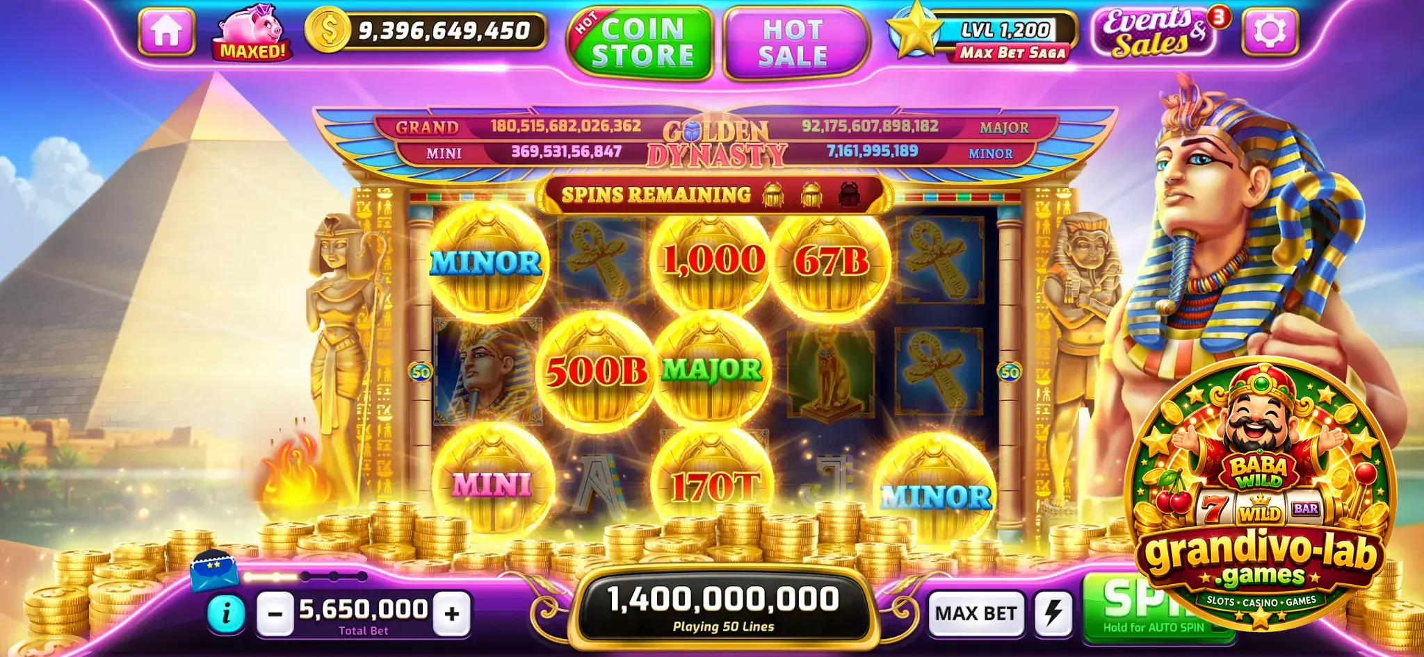 Baba Wild Slots screenshot 2