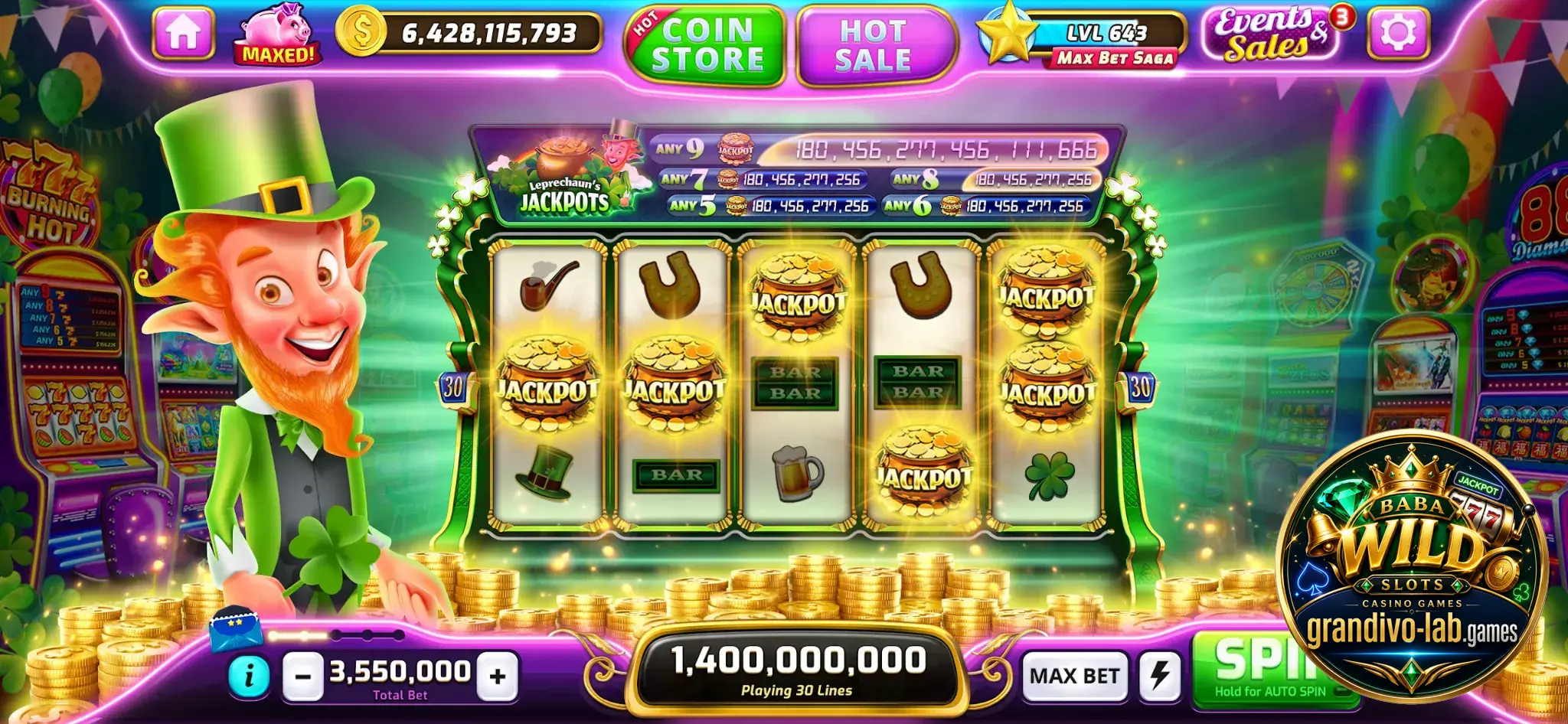 Baba Wild Slots screenshot 4